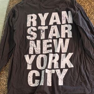 Autographed Ryan Star Musician Long Sleeve Shirt